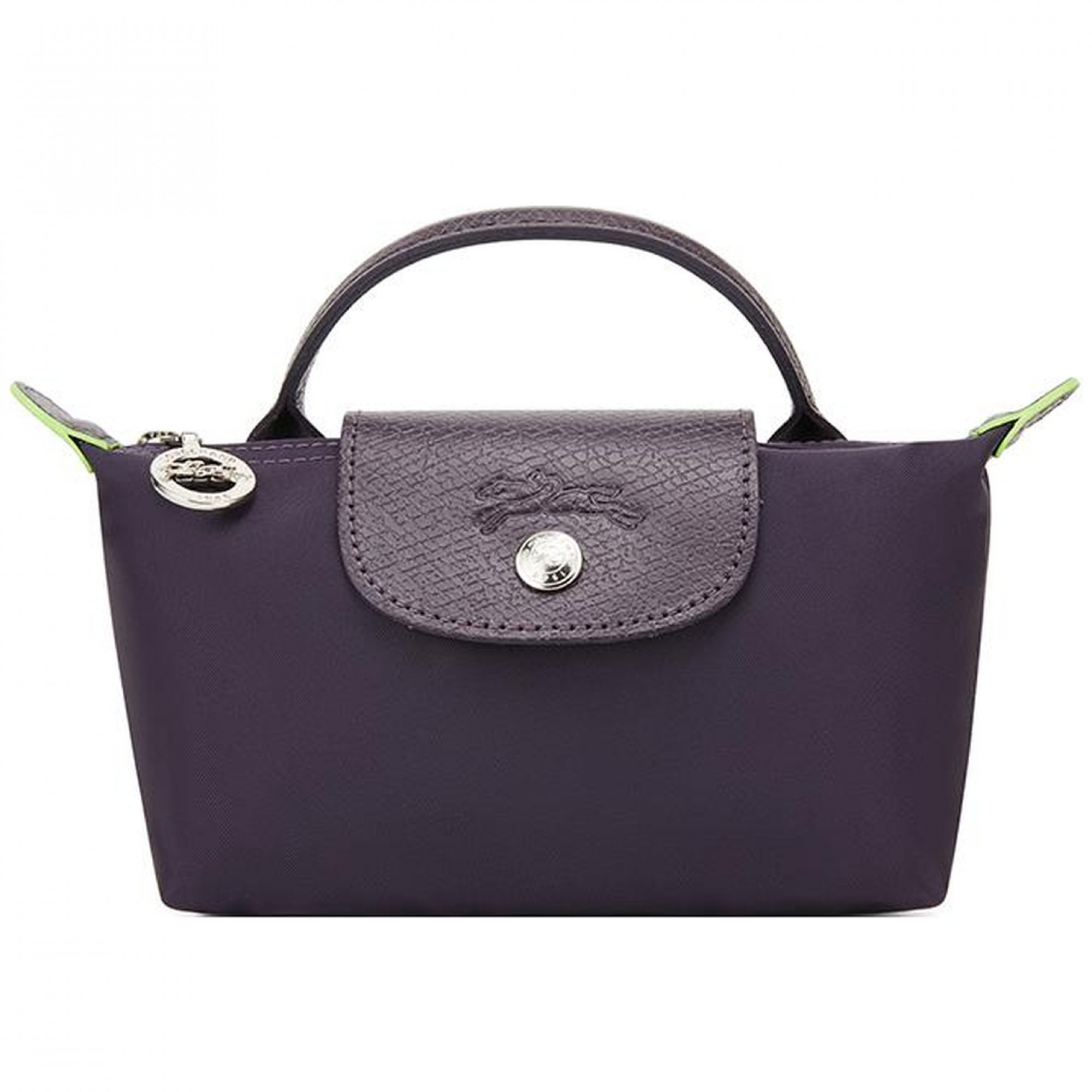 Recycled Polyamide Canvas Handbag Regular Women S Purple
