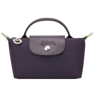 Recycled Polyamide Canvas Handbag Regular Women S Purple