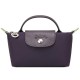 Recycled Polyamide Canvas Handbag Regular Women S Purple