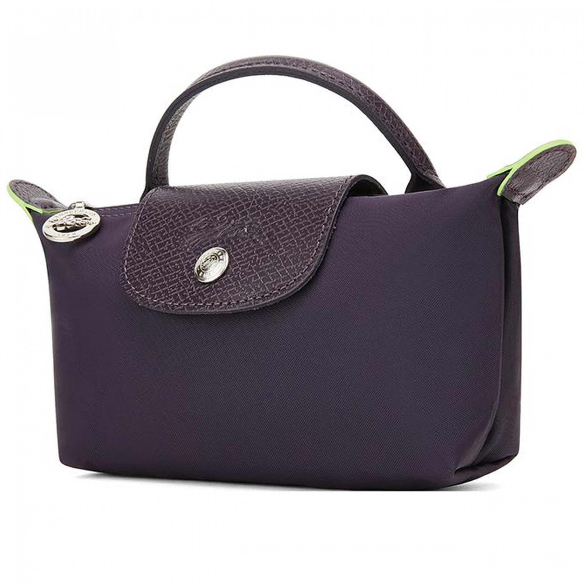 Recycled Polyamide Canvas Handbag Regular Women S Purple