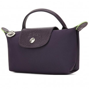 Recycled Polyamide Canvas Handbag Regular Women S Purple