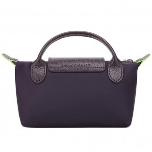 Recycled Polyamide Canvas Handbag Regular Women S Purple