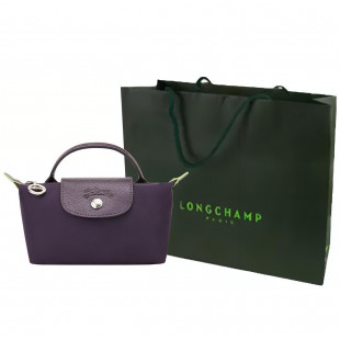Recycled Polyamide Canvas Handbag Regular Women S Purple