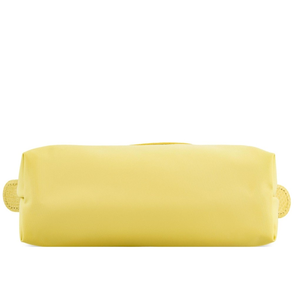Le Pliage Green Cow Leather Trim Dumpling Bag Handbag Women S Wheat Yellow