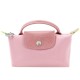 Le Pliage Green Cow Leather Trim Dumpling Bag Handbags Regular Women S Petal Pink