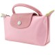 Le Pliage Green Cow Leather Trim Dumpling Bag Handbags Regular Women S Petal Pink