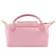 Le Pliage Green Cow Leather Trim Dumpling Bag Handbags Regular Women S Petal Pink