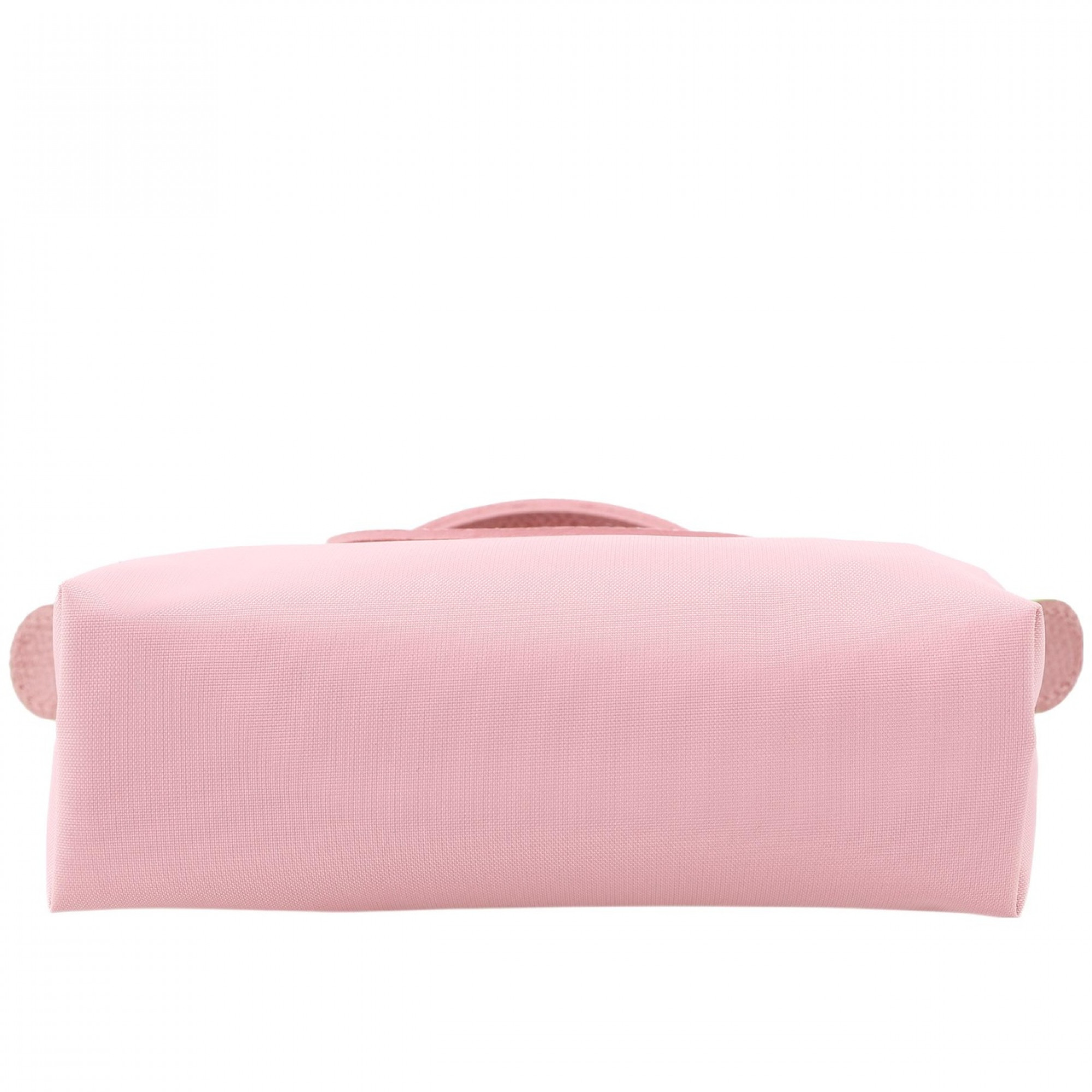 Le Pliage Green Pouch with Handle Petal Pink
