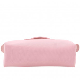 Le Pliage Green Pouch with Handle Petal Pink