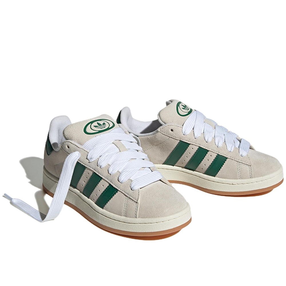 Women Campus 00s Crystal White Dark Green Women