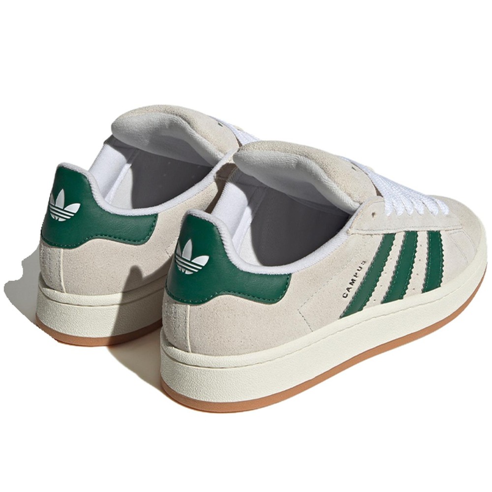 Women Campus 00s Crystal White Dark Green Women