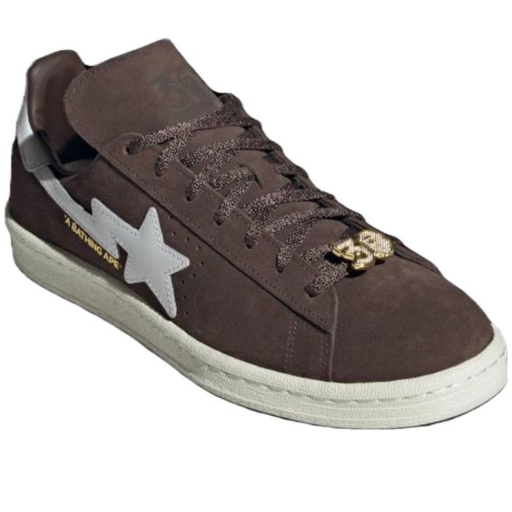 Bape X Adidas Campus 80s 30th Anniversary Brown