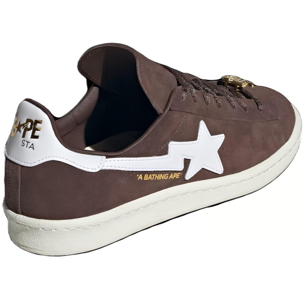 Bape X Adidas Campus 80s 30th Anniversary Brown