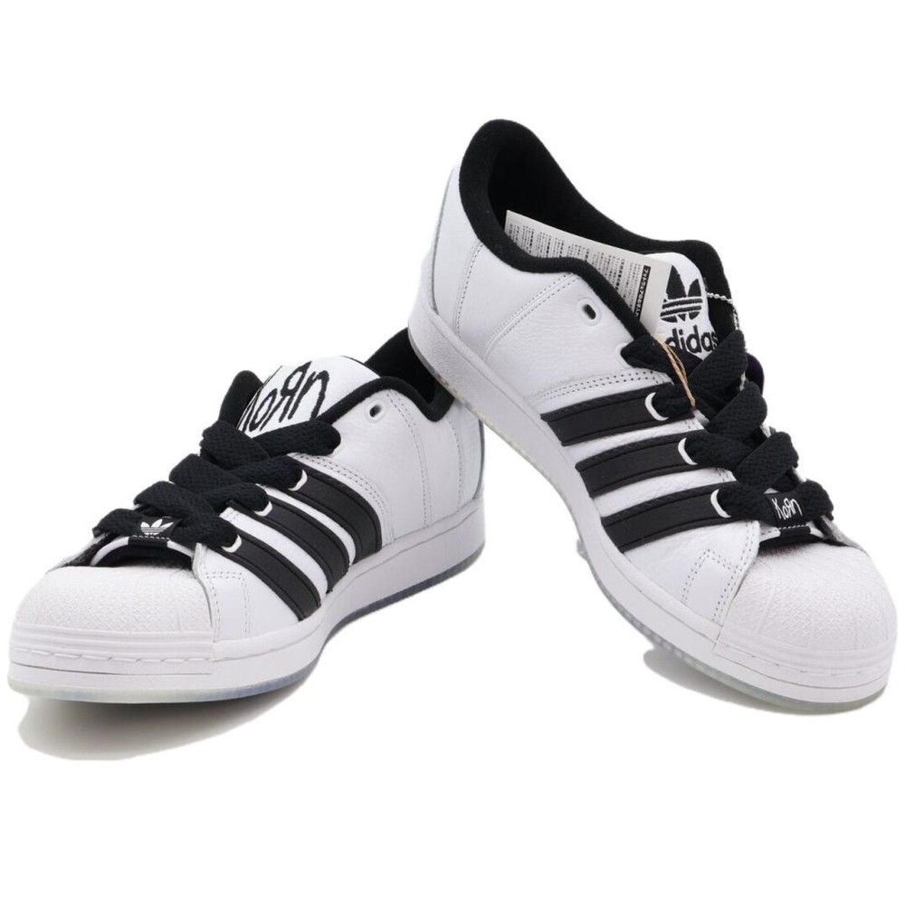 Korn X Adidas Superstar Supermodified White Black