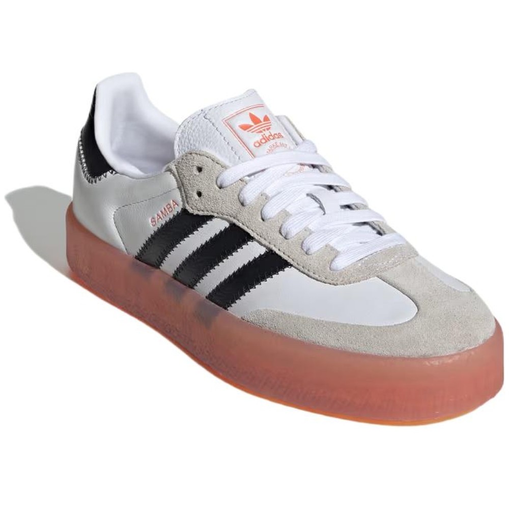 Women Sambae White Black Semi Coral Women