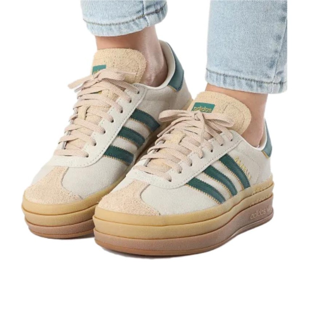 Gazelle Bold Magic Beige Collegiate Green Women