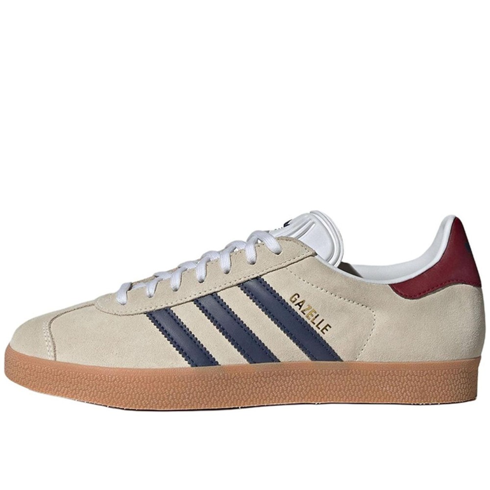 Gazelle Indoor Off White Dark Blue Gum