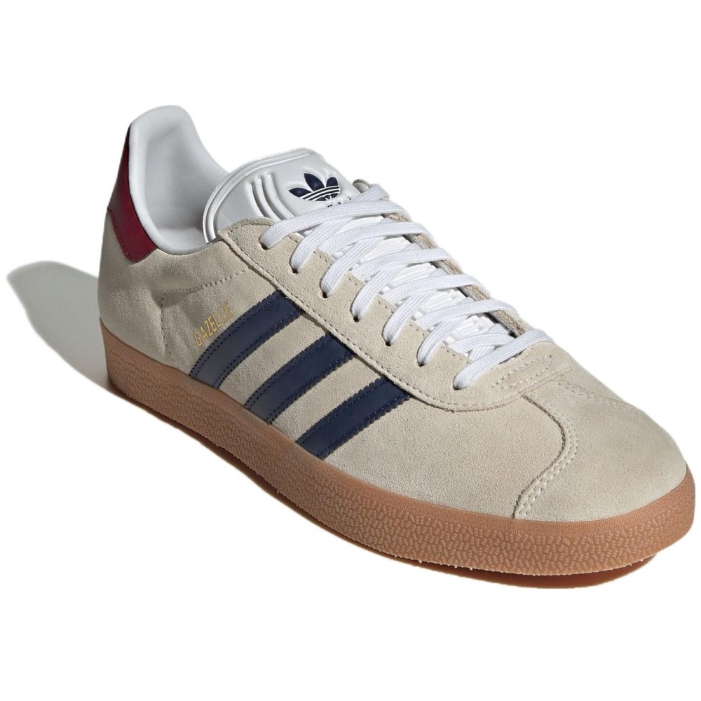 Gazelle Indoor Off White Dark Blue Gum