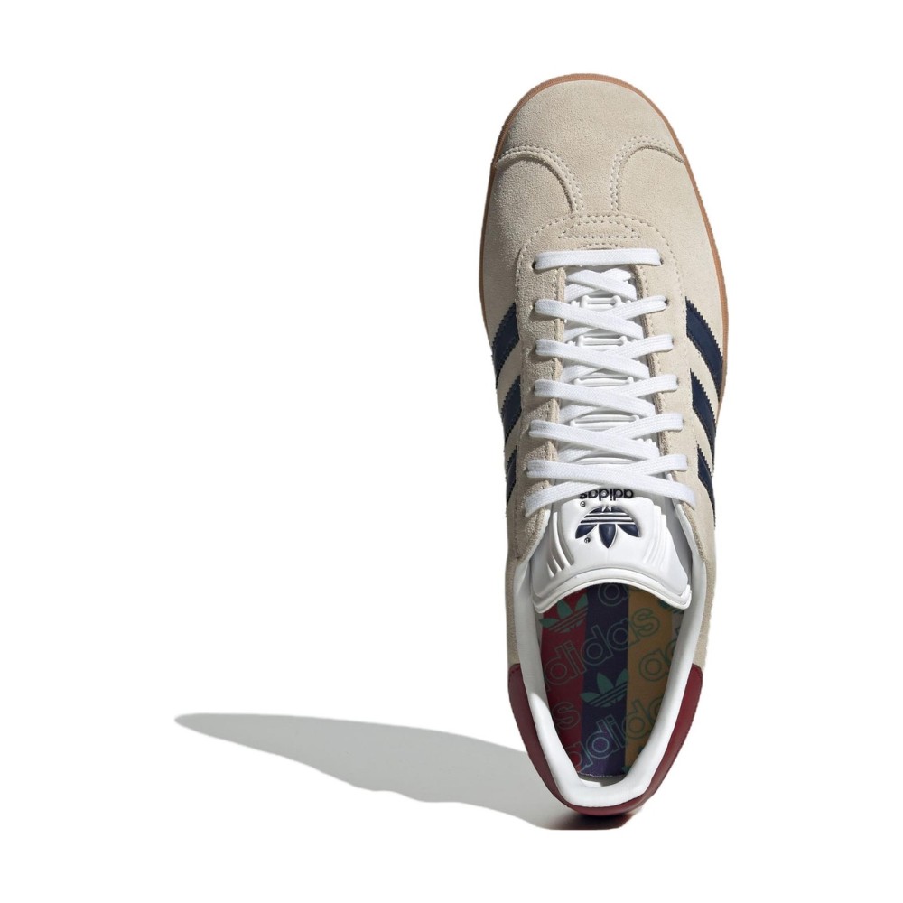 Gazelle Indoor Off White Dark Blue Gum