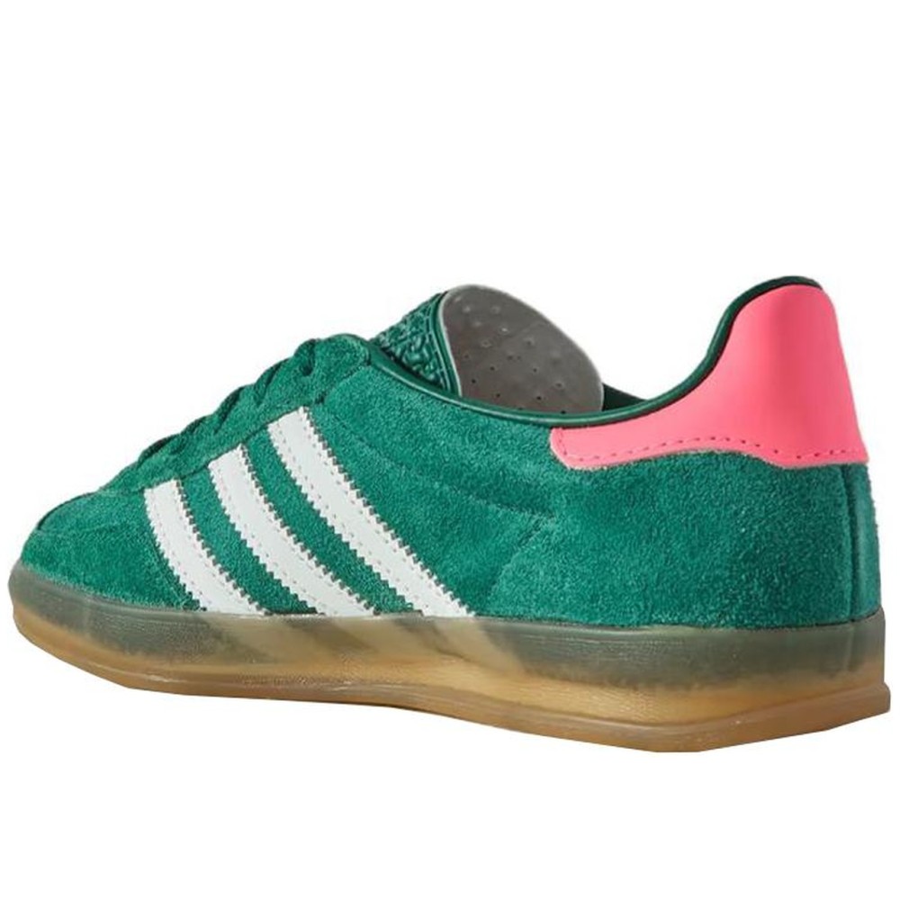 Gazelle Indoor Collegiate Green Lucid Pink Women