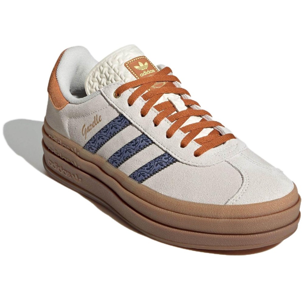 Gazelle Bold Cream Orb Violet Floral Women