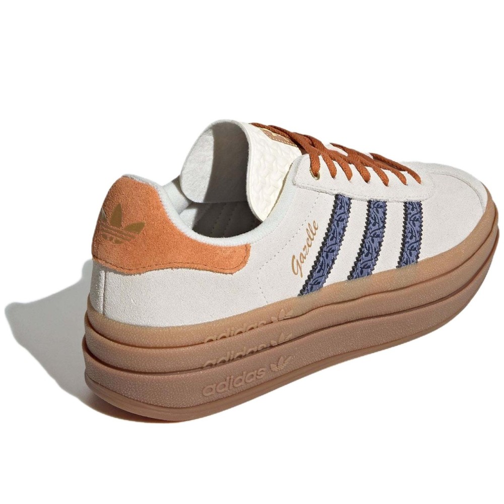 Gazelle Bold Cream Orb Violet Floral Women
