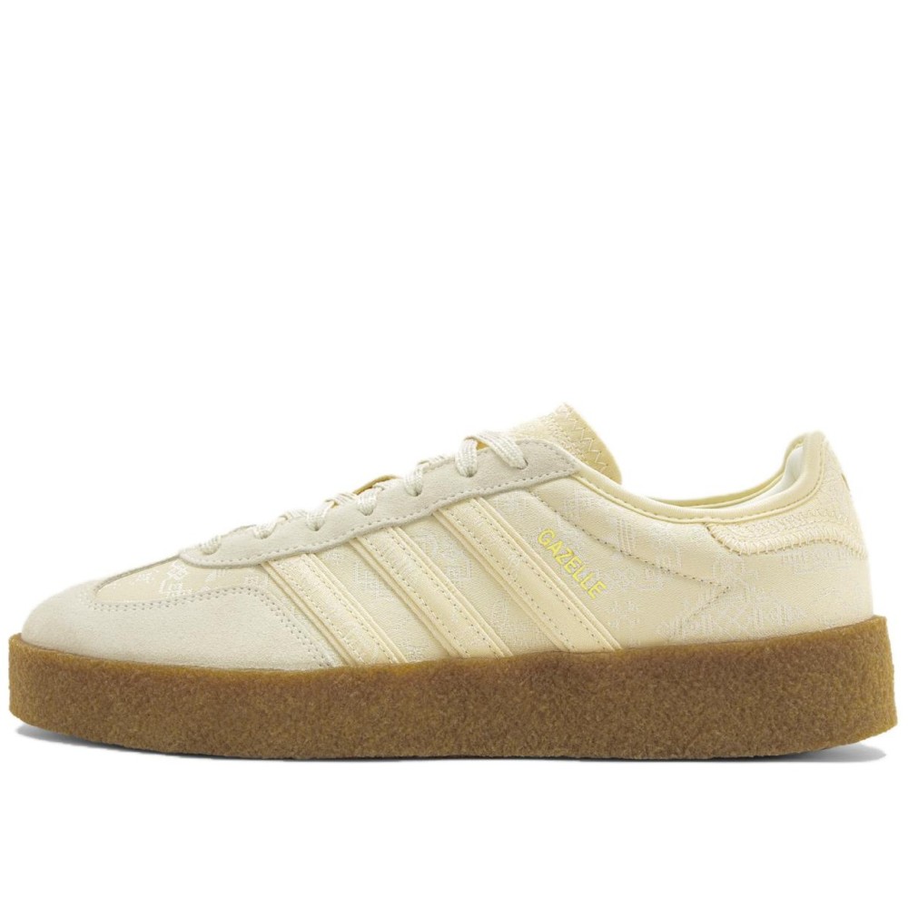Clot X Adidas Gazelle Crepe Sole Pack Cream White