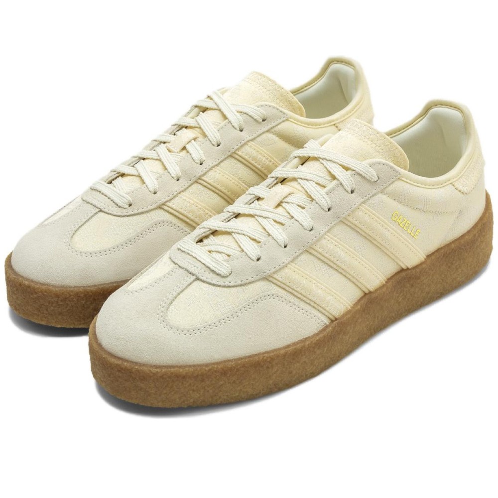 Clot X Adidas Gazelle Crepe Sole Pack Cream White