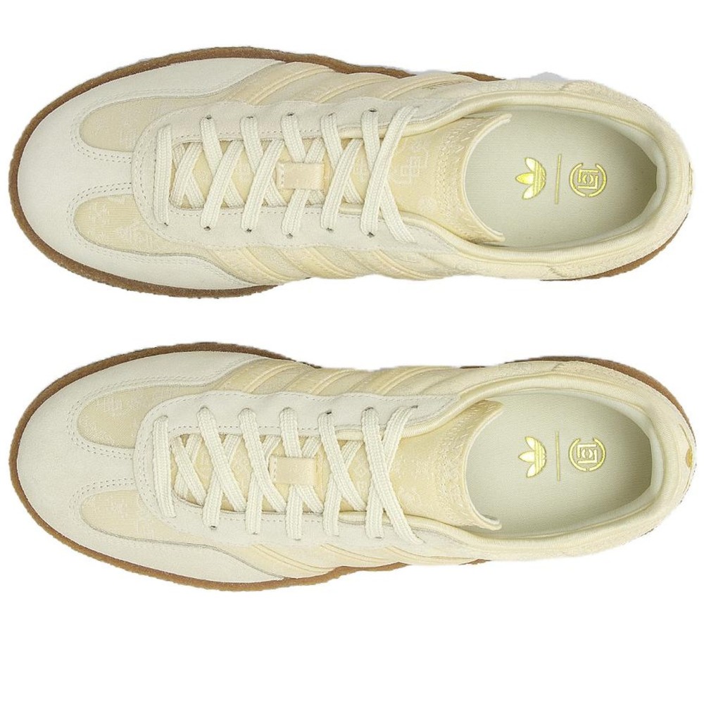 Clot X Adidas Gazelle Crepe Sole Pack Cream White
