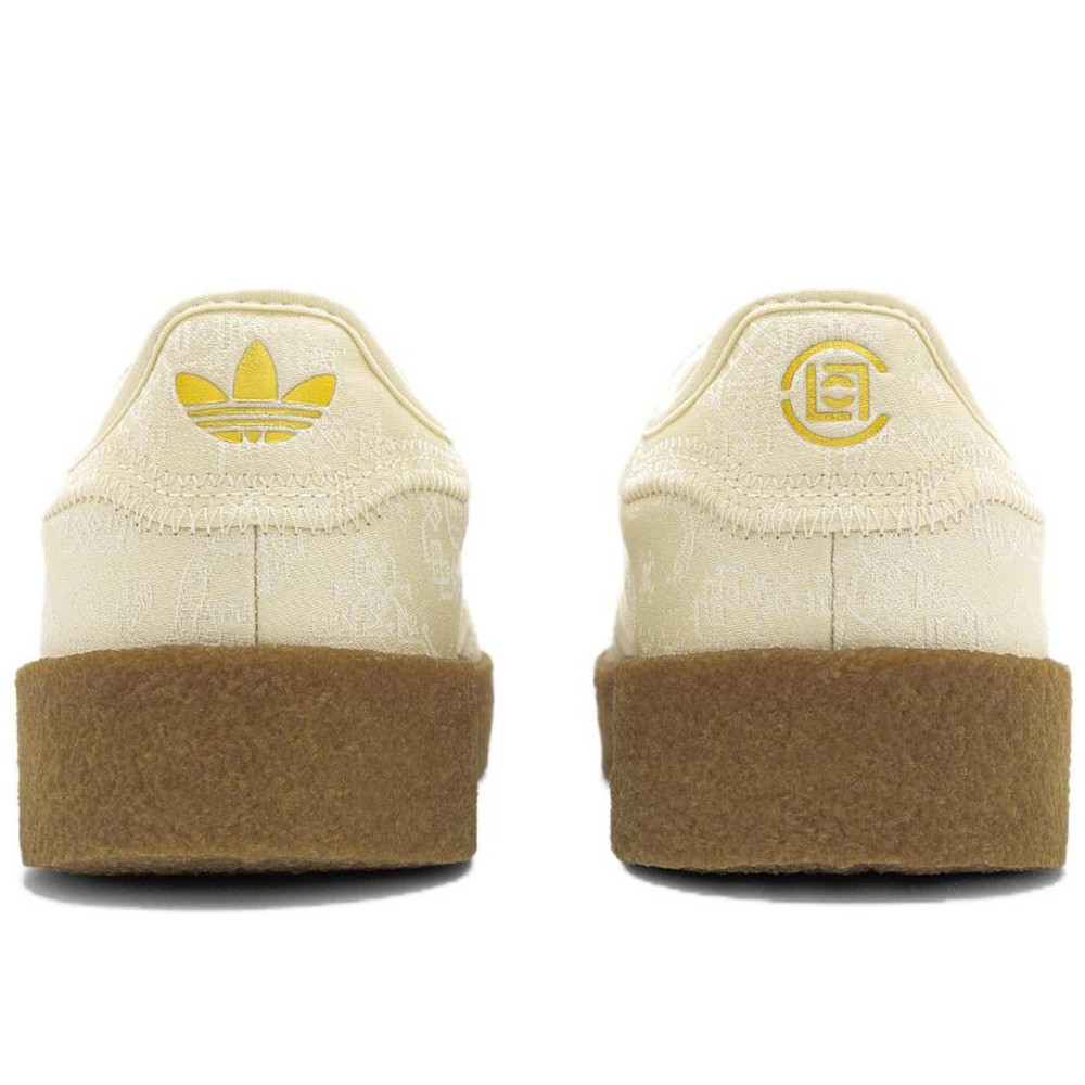 Clot X Adidas Gazelle Crepe Sole Pack Cream White