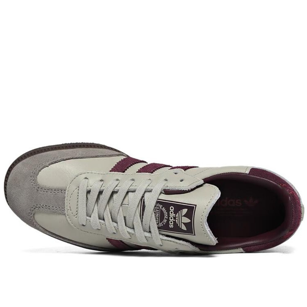 Samba Og Putty Grey Maroon