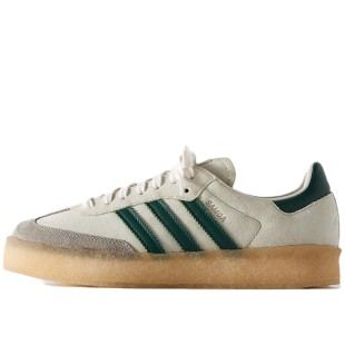 Clarks 8th Street Samba By Ronnie Fieg Chalk White Green