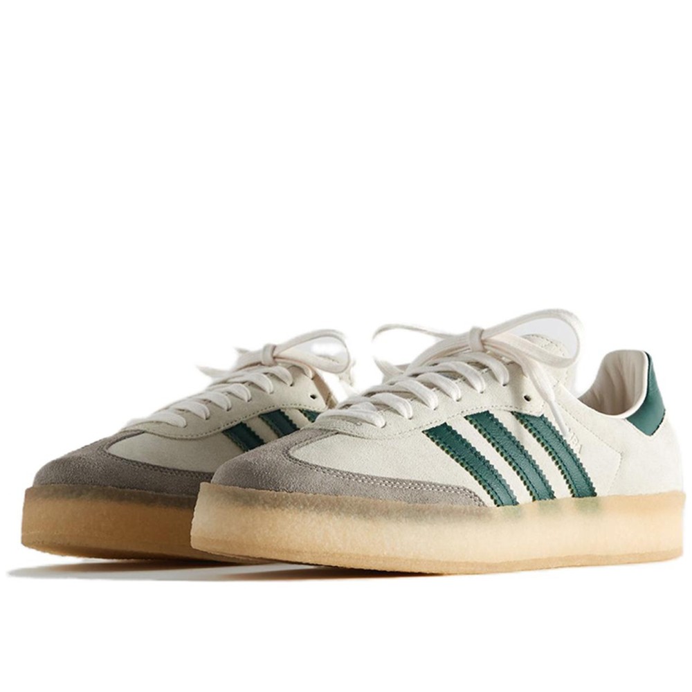 Clarks 8th Street Samba By Ronnie Fieg Chalk White Green