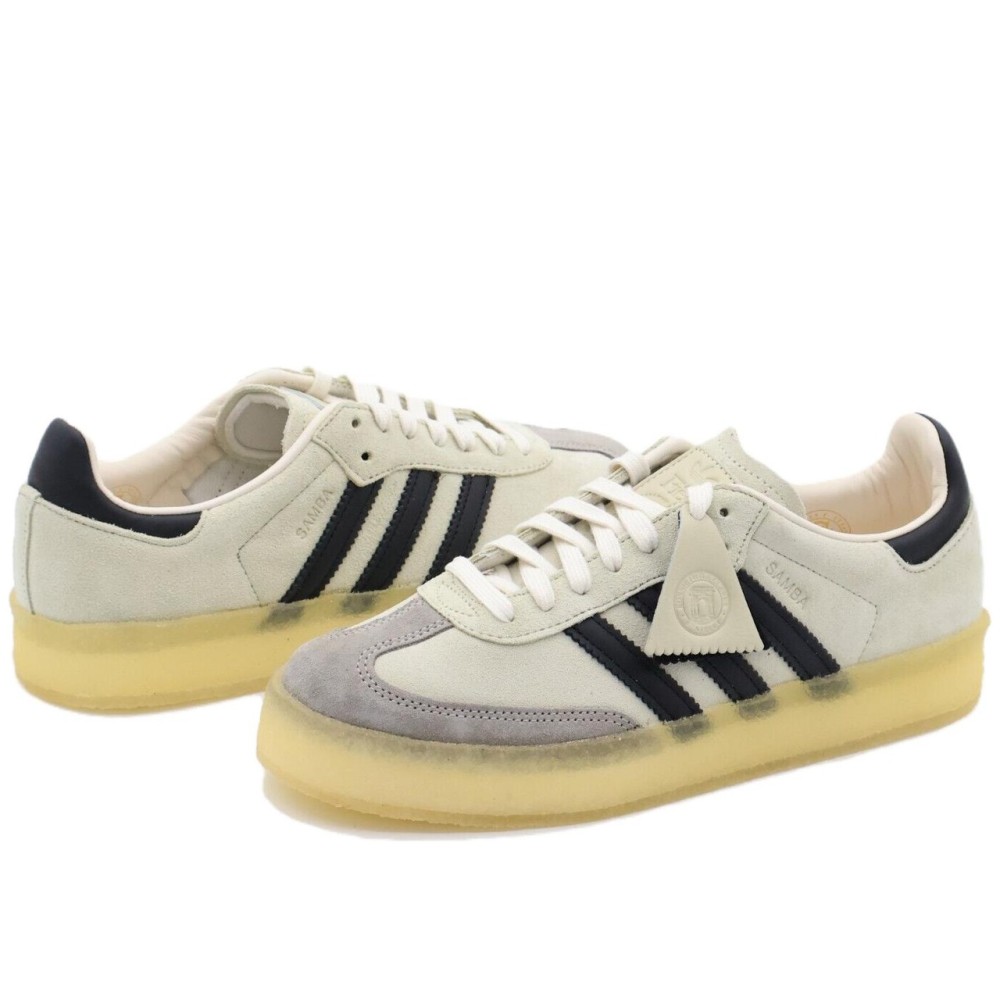 Ronnie Fieg X Clarks X Adidas 8th Street Samba Kithmas Collection White Black
