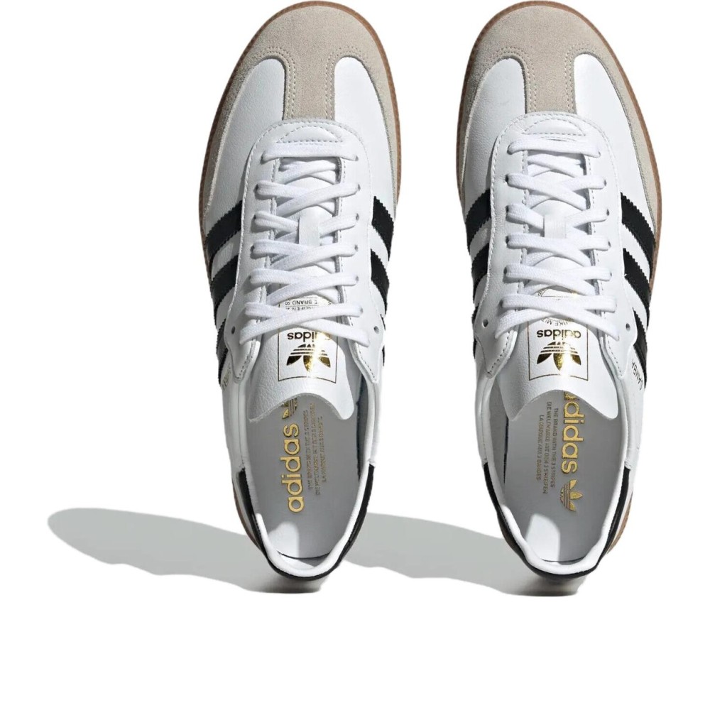Samba Decon White Black Gum