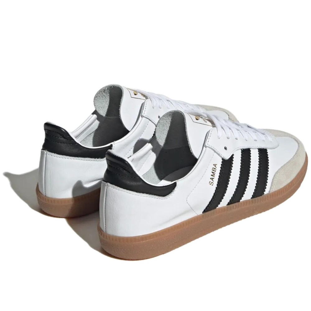 Samba Decon White Black Gum