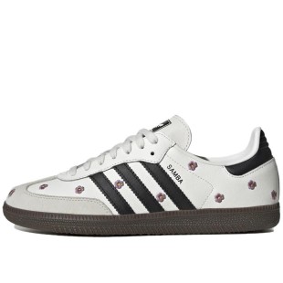 Women Samba Og White Floral Embroidery Women