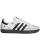 Women Samba Og White Floral Embroidery Women