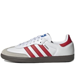 Samba Og White Scarlet