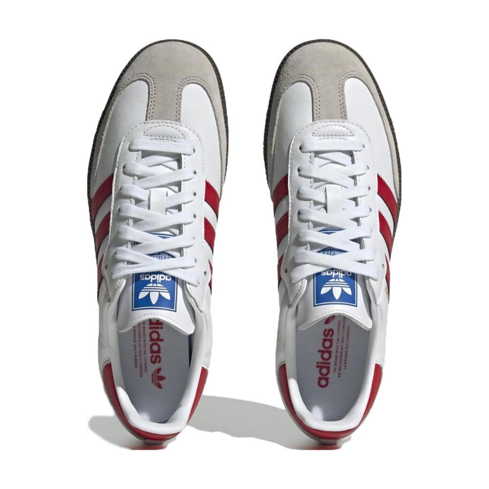 Samba Og White Scarlet