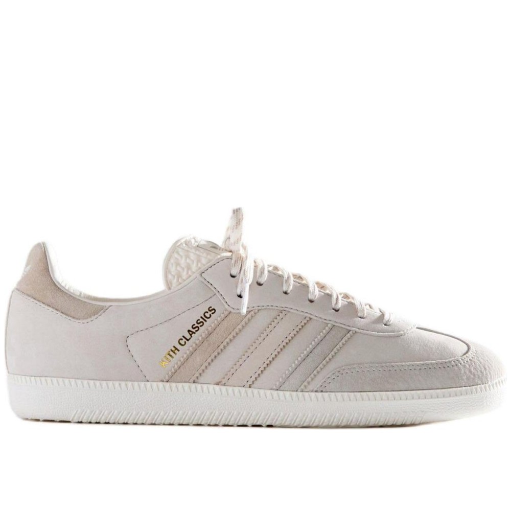Kith X Adidas Samba Og Classics Program Cloud White