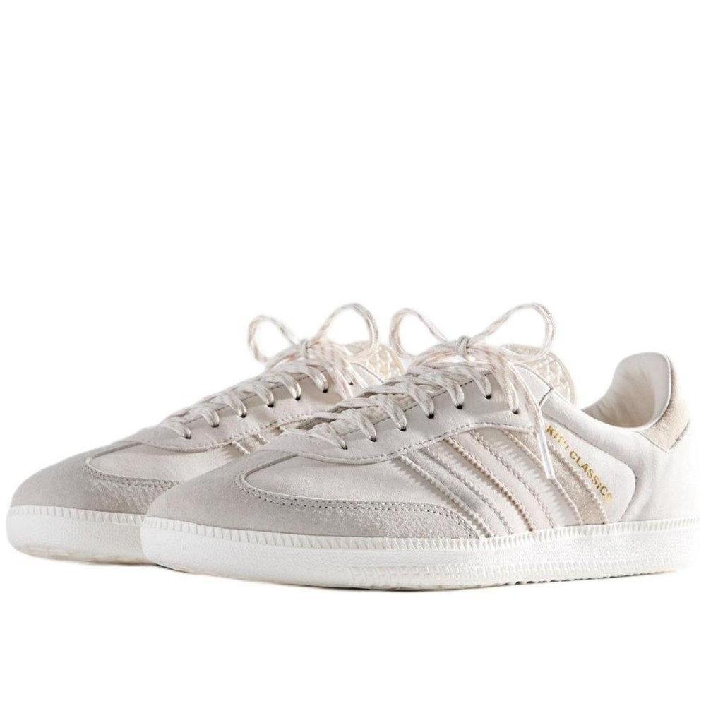 Kith X Adidas Samba Og Classics Program Cloud White