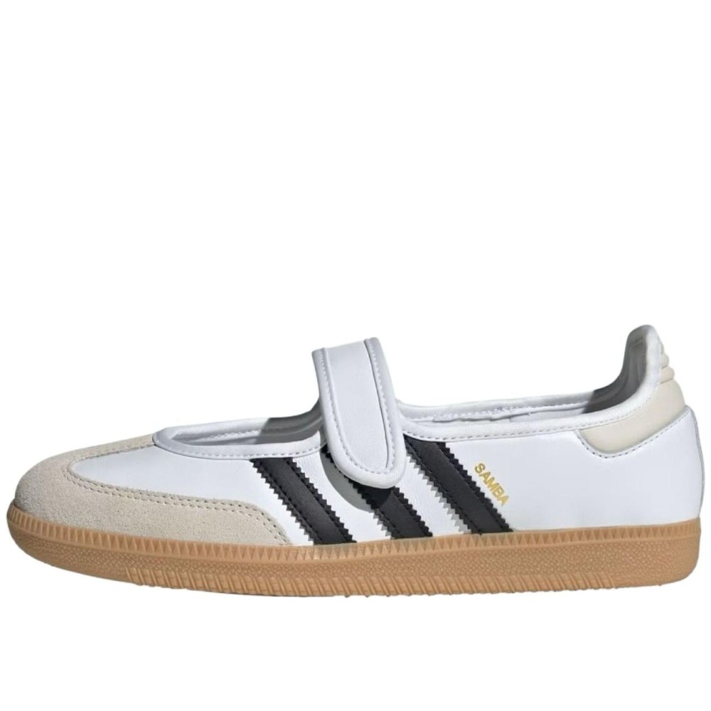 Women Samba Jane White Black Gum Women