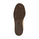 Samba Jane Beige Flat Hook And Loop Leather Low Heel 3cm Round Tip Kj3969