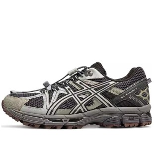 Gel Kahana 8 Fl Low Top Casual Trail Running City Commute Running Shoes Men S Charcoal Black