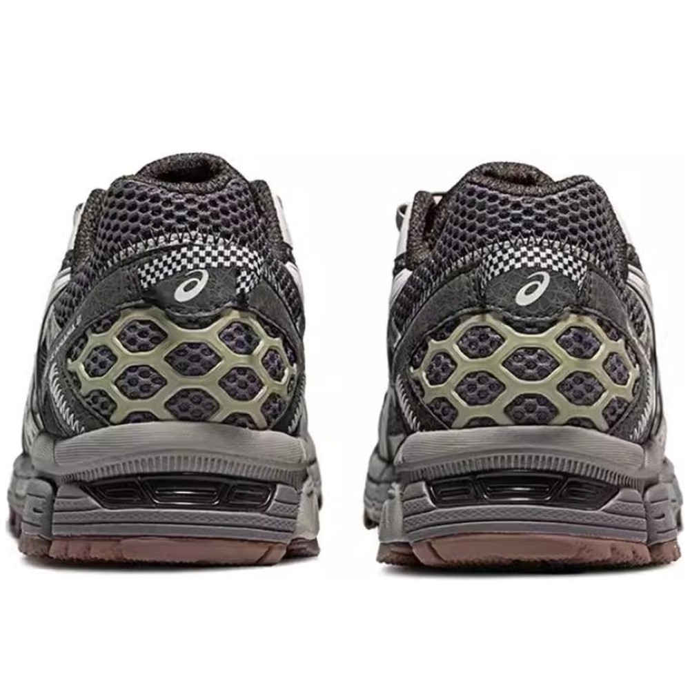 Gel Kahana 8 Fl Low Top Casual Trail Running City Commute Running Shoes Men S Charcoal Black