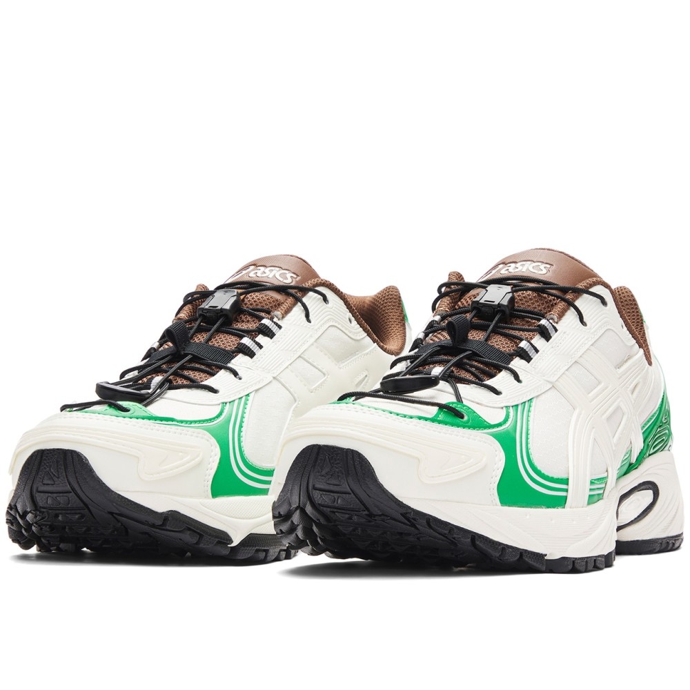 Gel Kahana Tr V4 Abrasion Resistant Low Top Casual Shoes Unisex Beige White Green