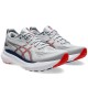 Gel Kayano 31 Piedmont Grey Fiery Red