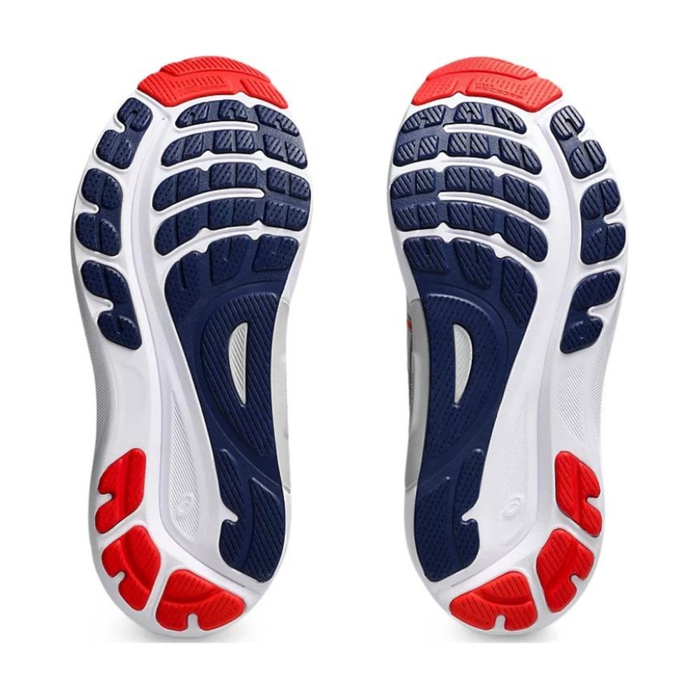 Gel Kayano 31 Piedmont Grey Fiery Red