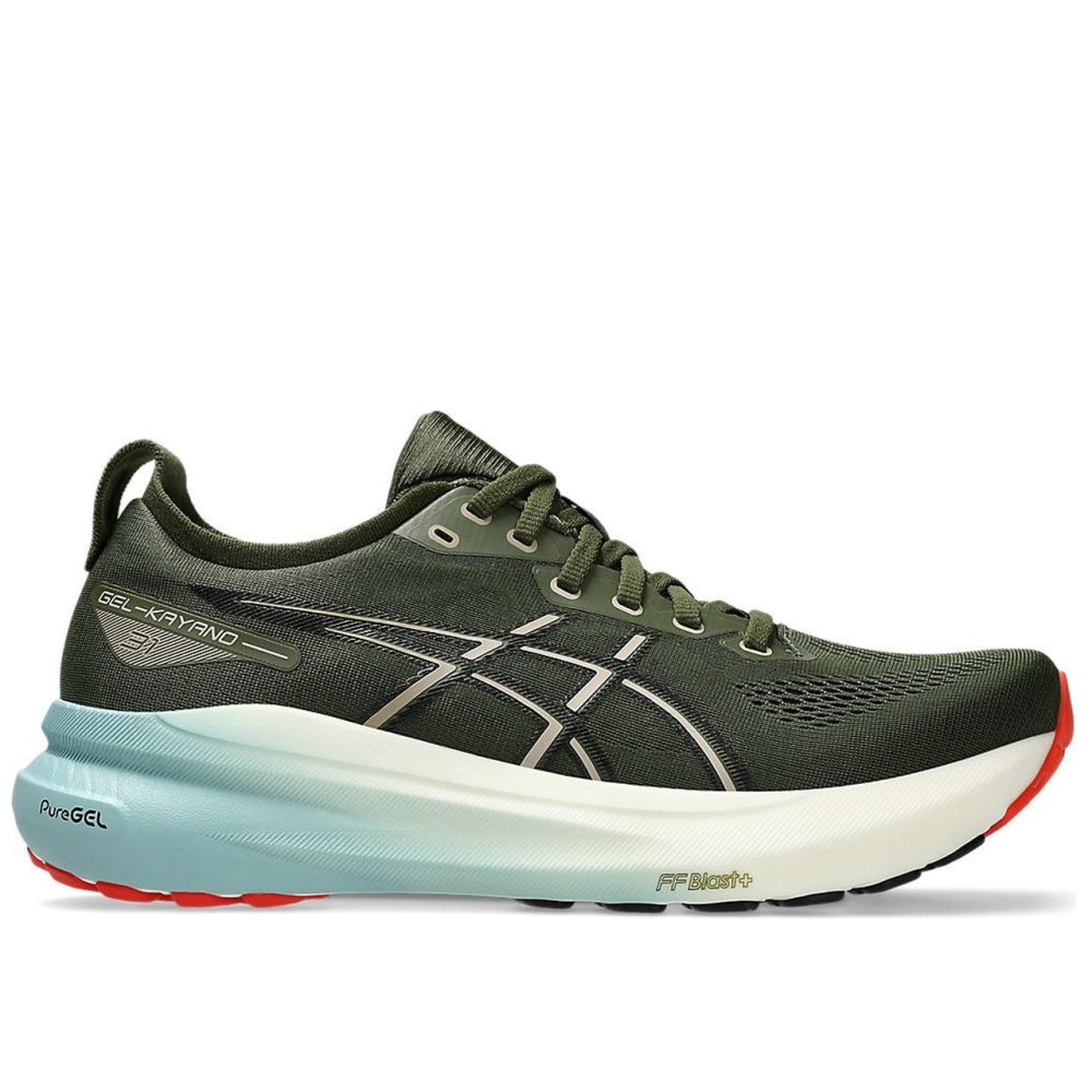 Gel Kayano 31 Smog Green